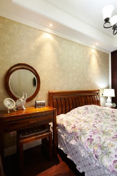 天水家园美式卧室装修图片