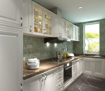 280平米现代美式风格装修案例现代厨房装修图片